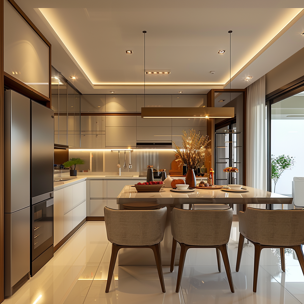 Cozinha planejada Italínea integrada